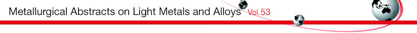 Metallurgical Asstracts on Light Metal and Alloys Vol.53